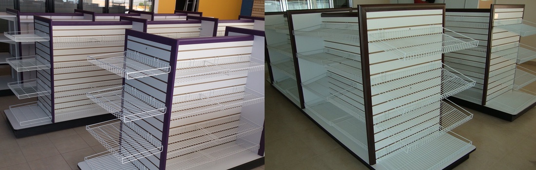 Anaqueles para tiendas